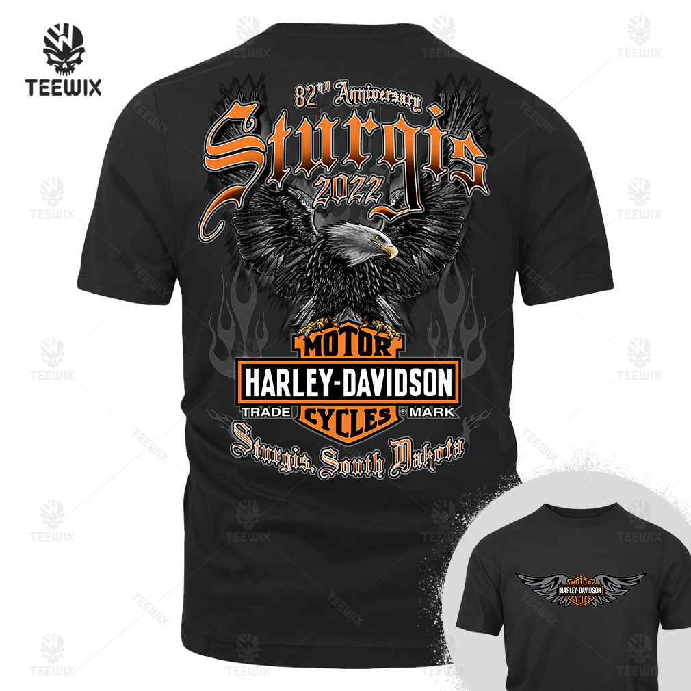 harley davidson eagle t shirt